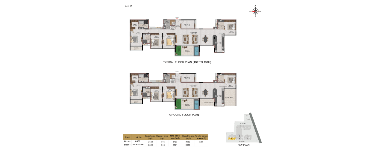 Casagrand Laurels - Floor Plan 3